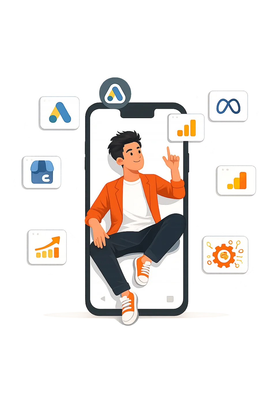 Digital Aura growth marketing services — SEO, Google Ads, Meta Ads, Google Business Profile and AI automation