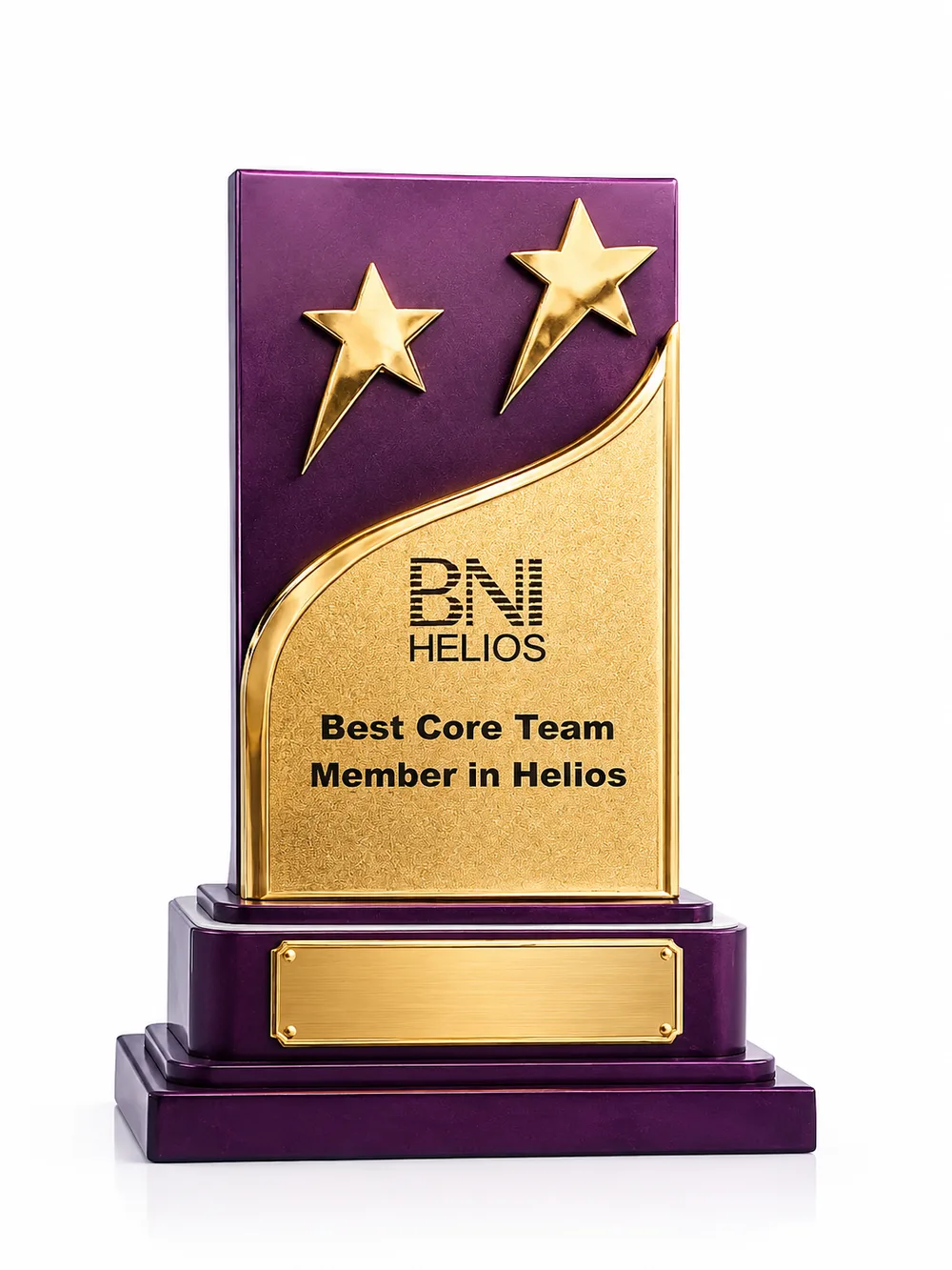 Best Core Team Member in Helios — BNI Helios