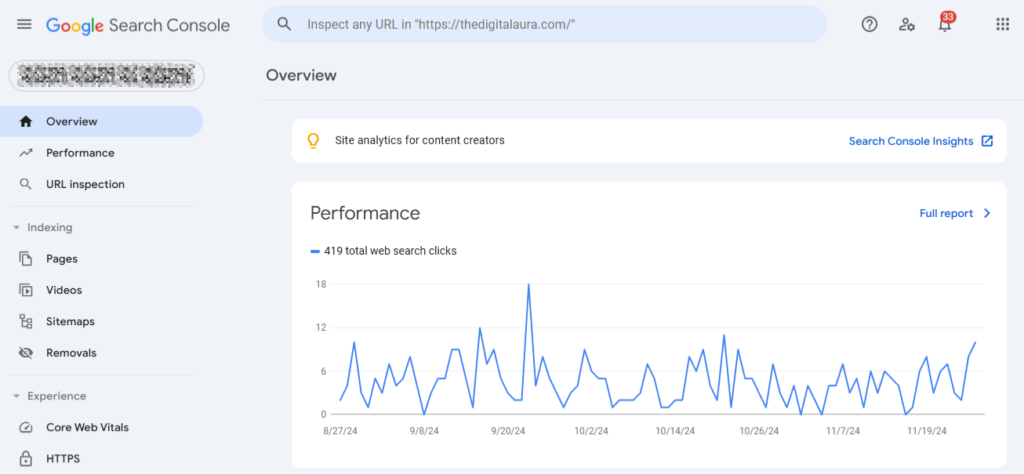 Google Search Console (GSC)