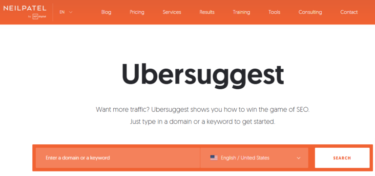 Ubersuggest