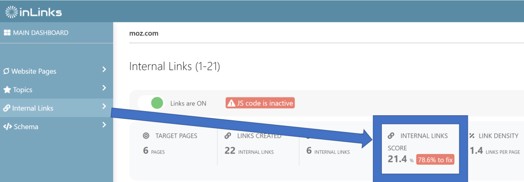 internal linking tools for SEO