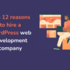 Top 12 reasons to hire a WordPress web development company